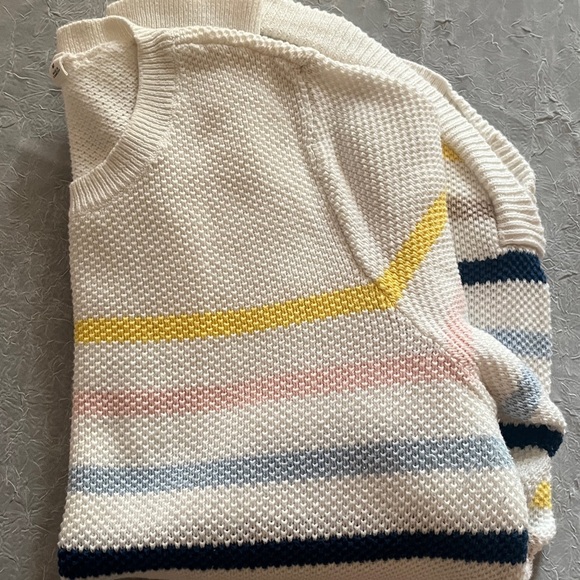 GAP Striped Knit Sweater size medium - Picture 2 of 9